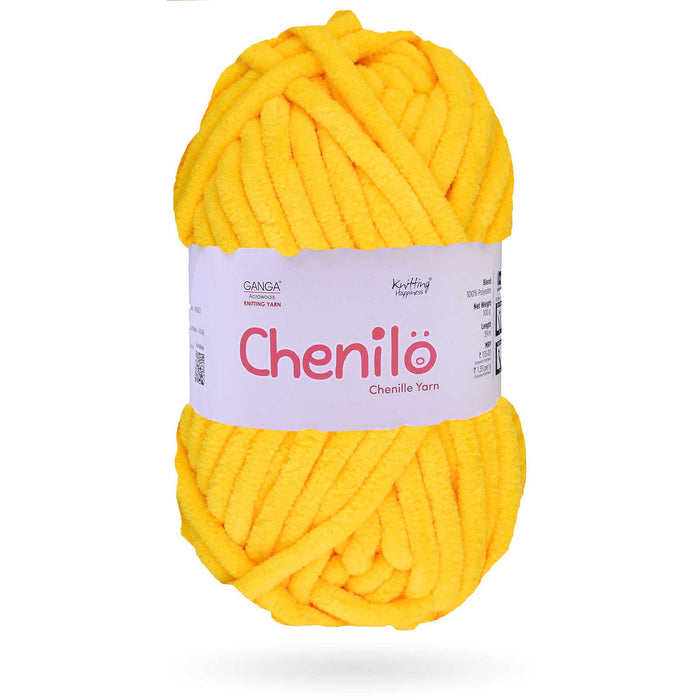 GANGA Chenilo Chunky Knitting Yarn