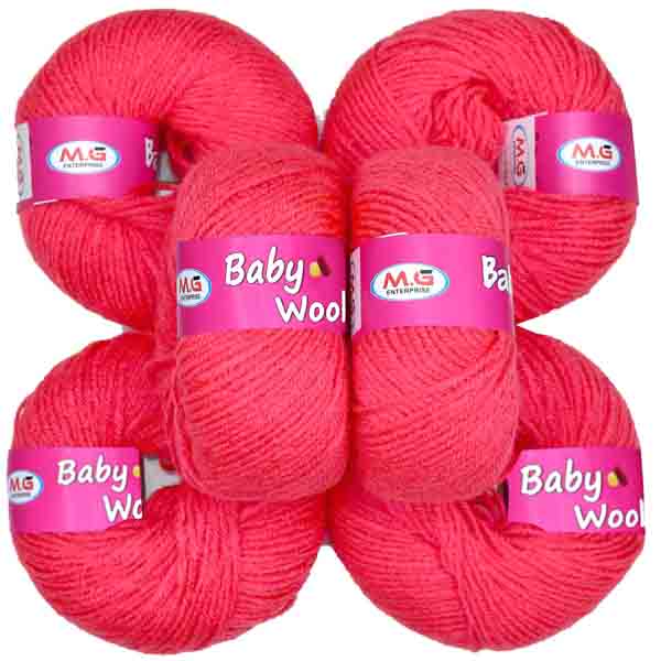 M.G. Enterprises Baby Wool Pack of 6