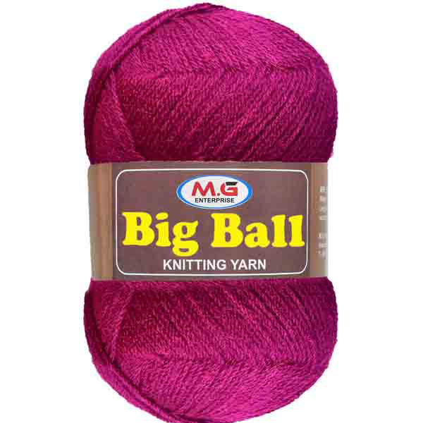 M.G Enterprise Bigball Knitting Yarn 200 gms