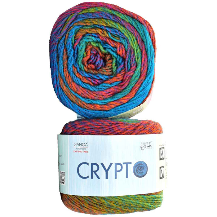 Ganga Crypto Knitting Yarn 200 gms