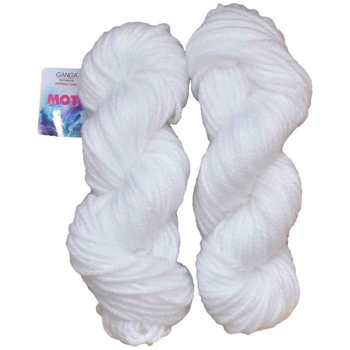 Ganga Motu Chunky Knitting Yarn 200 gms