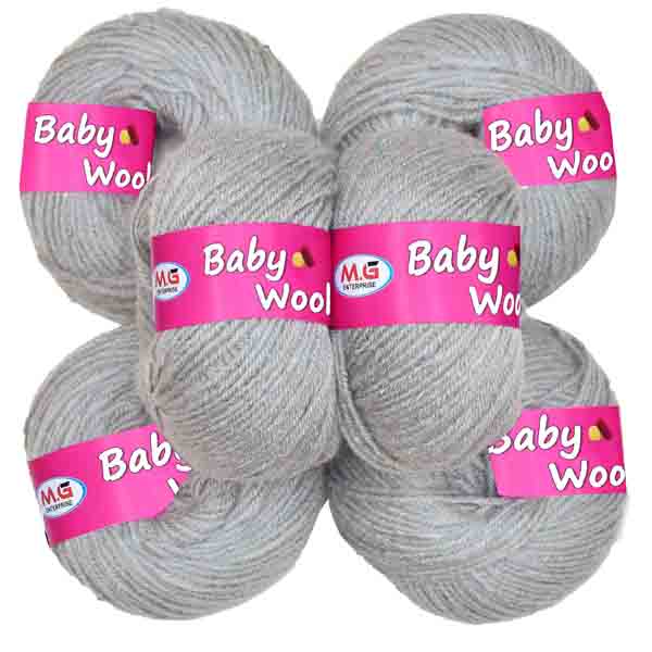 M.G. Enterprises Baby Wool Pack of 6