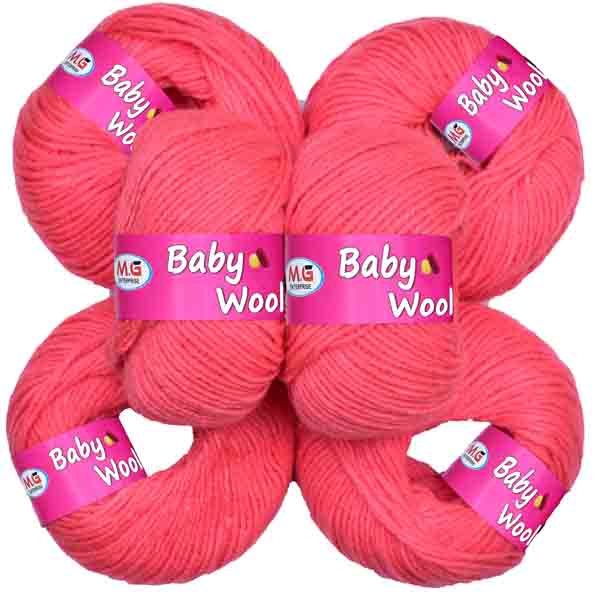 M.G. Enterprises Baby Wool Pack of 6