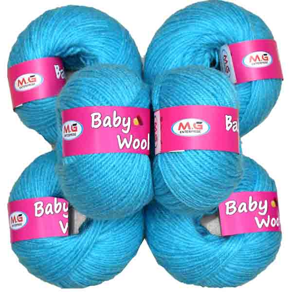 M.G. Enterprises Baby Wool Pack of 6