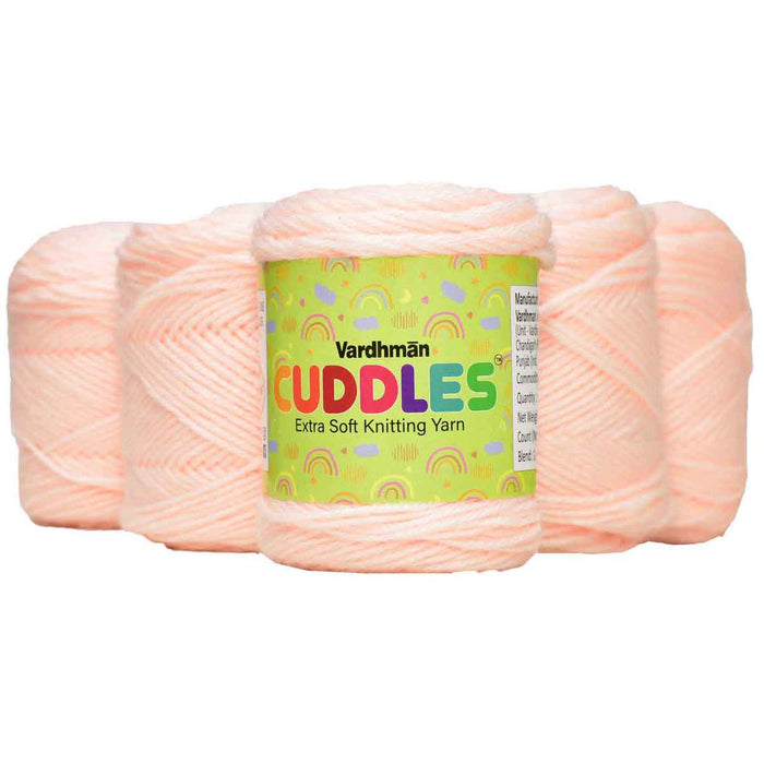 Vardhman Cuddles Baby Acrylic Yarn - Pack of 3 balls