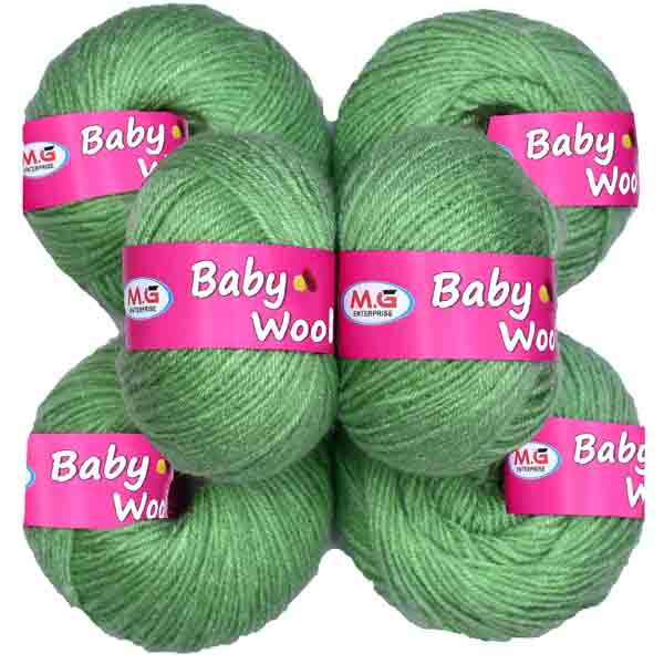 M.G. Enterprises Baby Wool Pack of 6