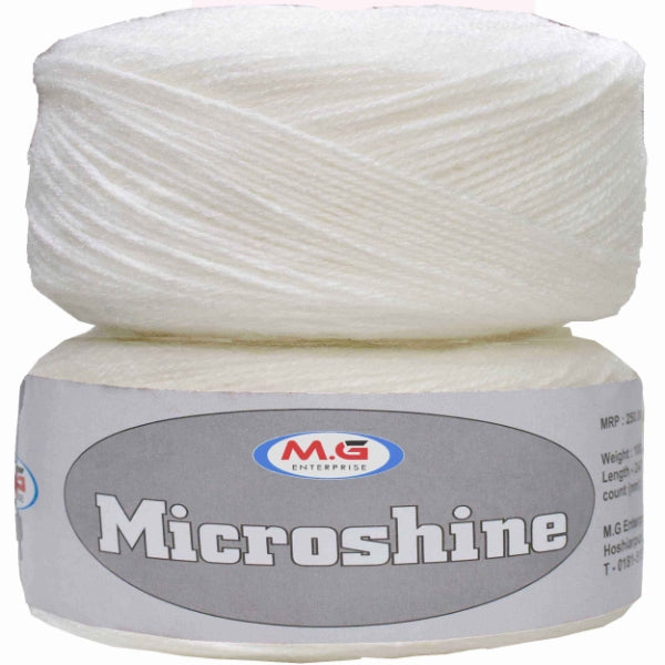 M.G ENTERPRISE Microshine Yarn 200 gms