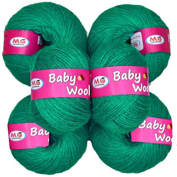 M.G. Enterprises Baby Wool Pack of 6