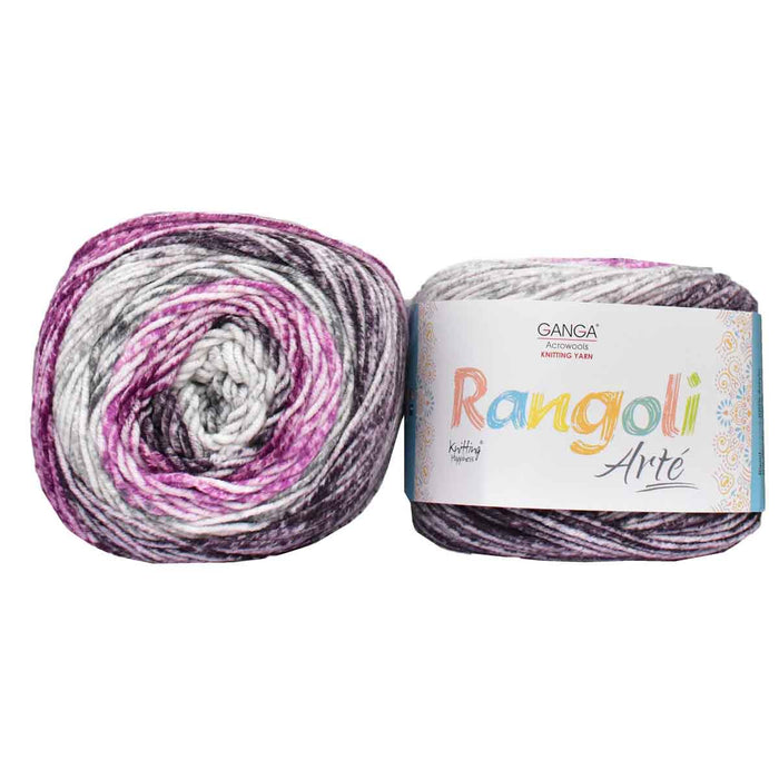 Ganga Rangoli Arte Knitting Yarn 200 gms