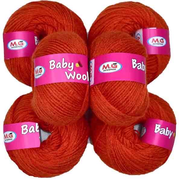 M.G. Enterprises Baby Wool Pack of 6