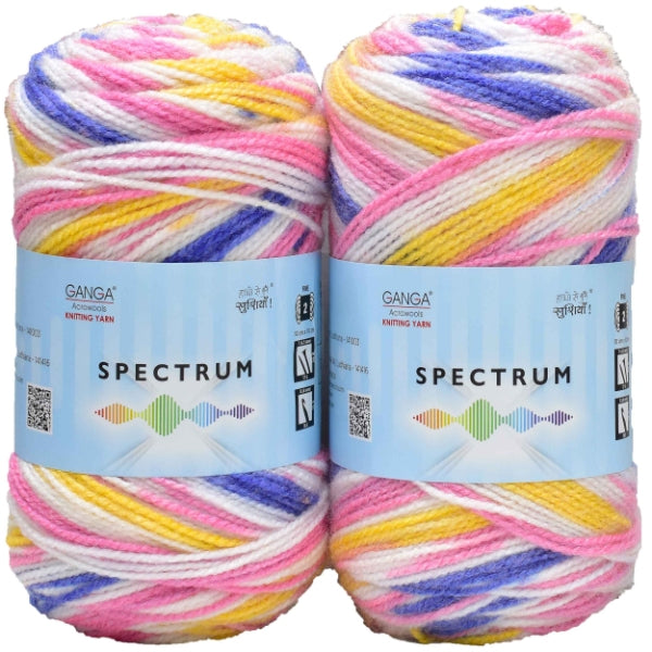 Ganga Spectrum Knitting Yarn 200 gms