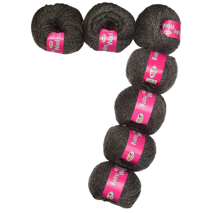 M G Enterprises Baby Wool - Pack of 7