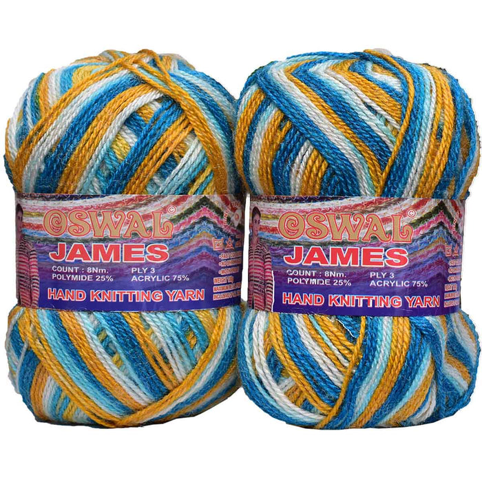 Oswal James Knitting Yarn 200gms