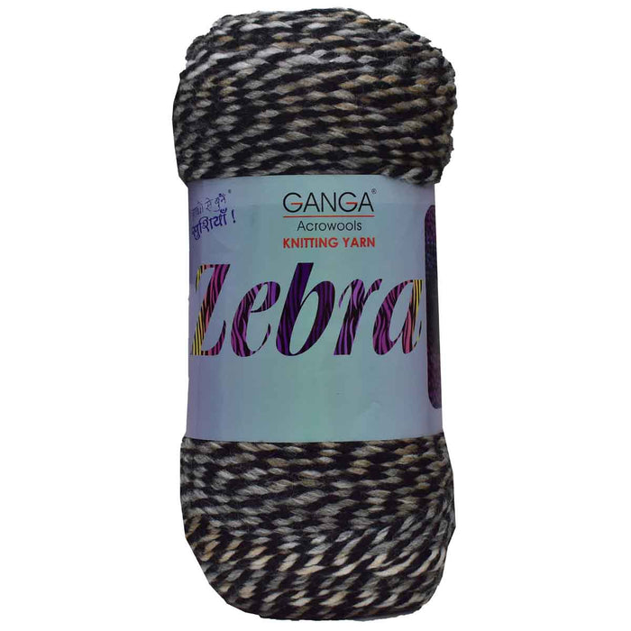 Ganga Zebra Knitting Yarn 150 gms