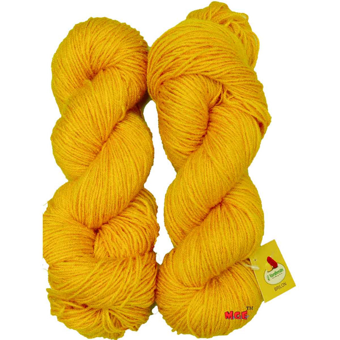 Vardhman Brilon Parrot Green Wool Yarn Hank at Rs 3000/kg