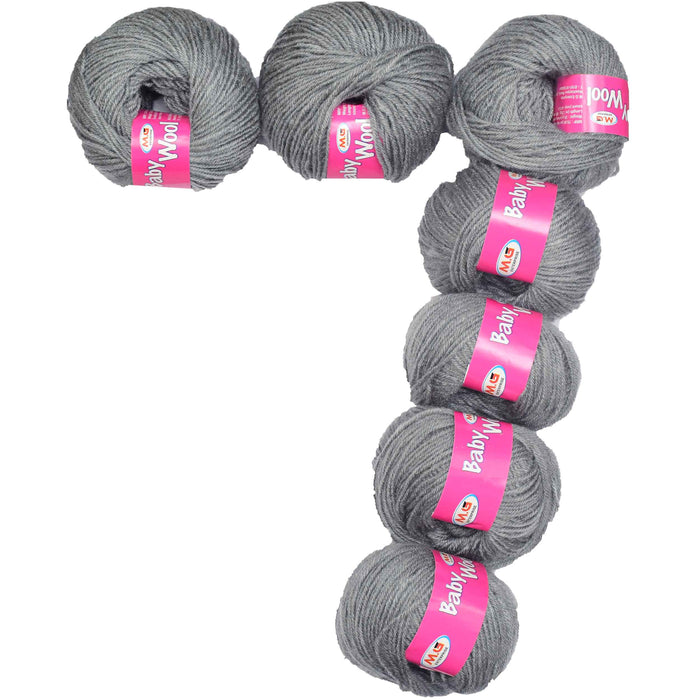 M G Enterprises Baby Wool - Pack of 7