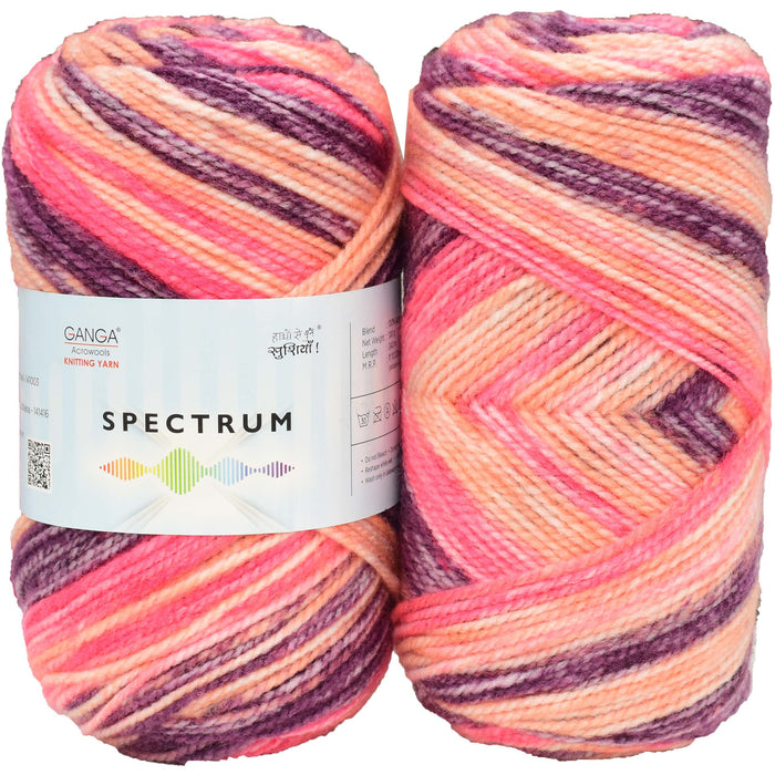 Ganga Spectrum Knitting Yarn 200 gms