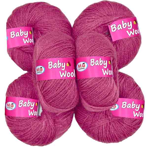 M.G. Enterprises Baby Wool Pack of 6