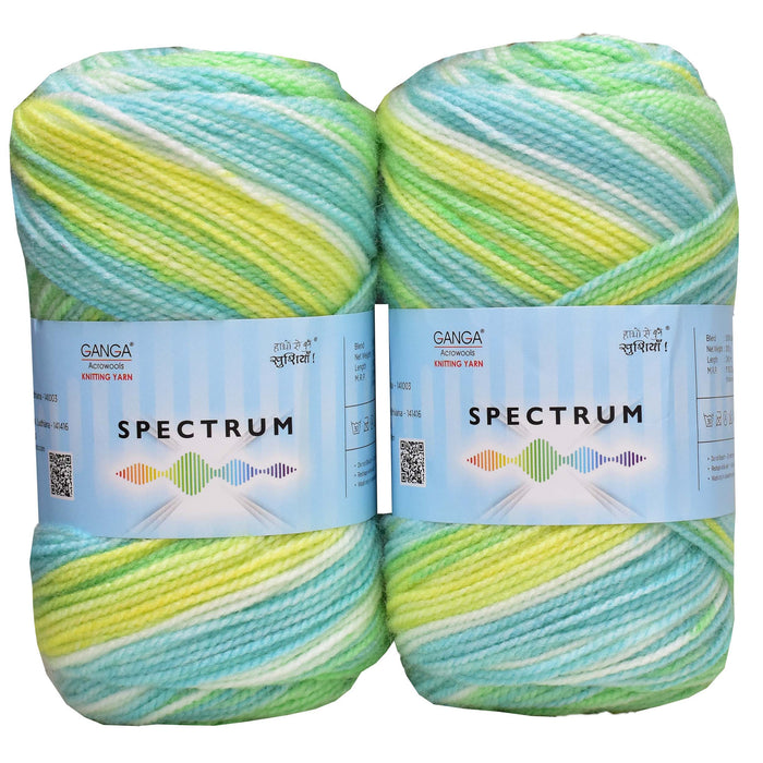 Ganga Spectrum Knitting Yarn 200 gms