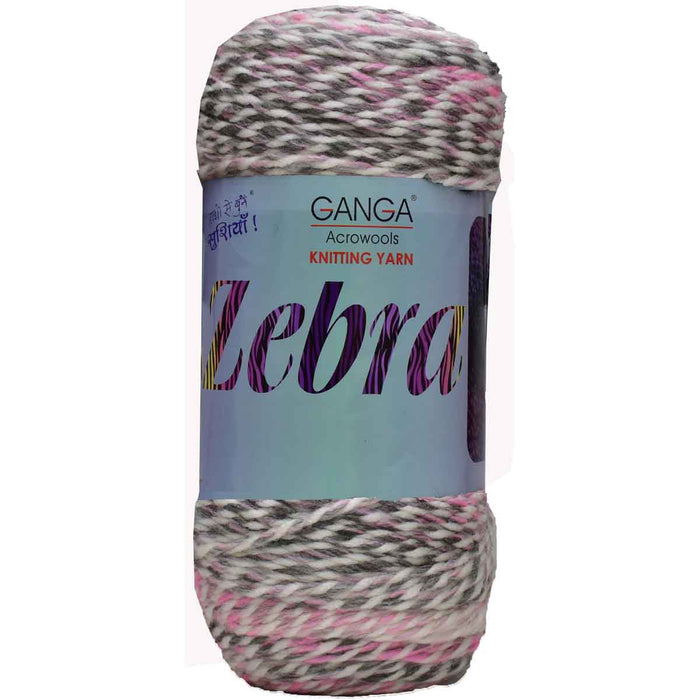 Ganga Zebra Knitting Yarn 150 gms