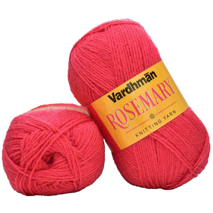 Vardhman Rosemary Knitting Yarn - Pack of 2