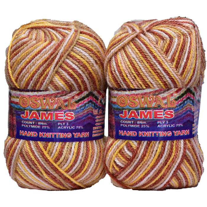 Oswal James Knitting Yarn 200gms