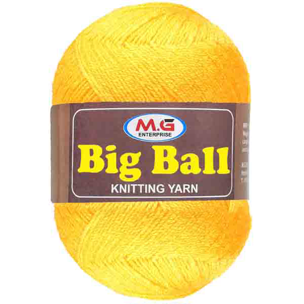 M.G Enterprise Bigball Knitting Yarn 200 gms