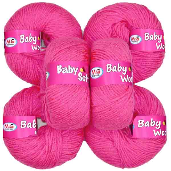 M.G. Enterprises Baby Wool Pack of 6