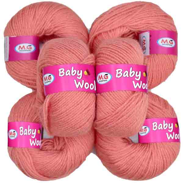 M.G. Enterprises Baby Wool Pack of 6