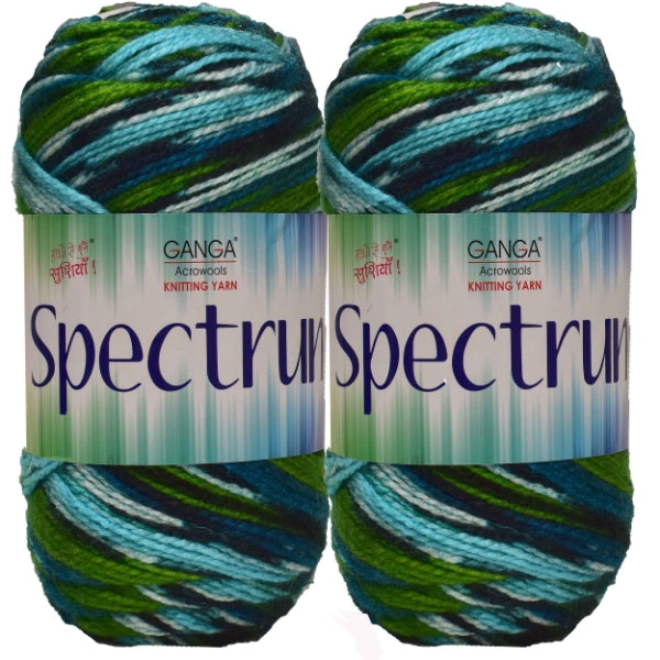 Ganga Spectrum Knitting Yarn 200 gms