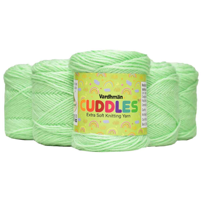 Vardhman Cuddles Baby Acrylic Yarn - Pack of 3 balls