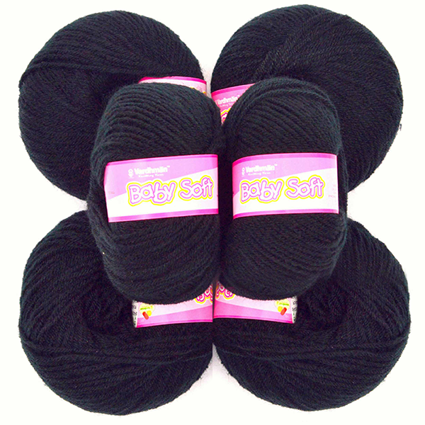 Vardhman Baby Soft Yarn  - Pack of 6 Balls