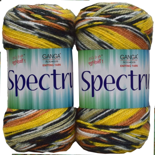 Ganga Spectrum Knitting Yarn 200 gms