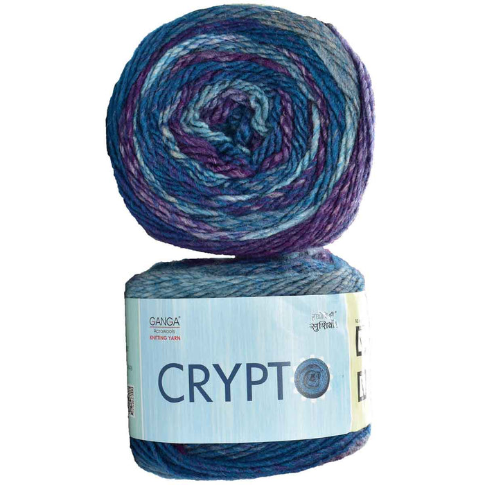 Ganga Crypto Knitting Yarn 200 gms