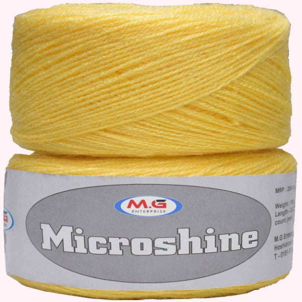 M.G ENTERPRISE Microshine Yarn 200 gms