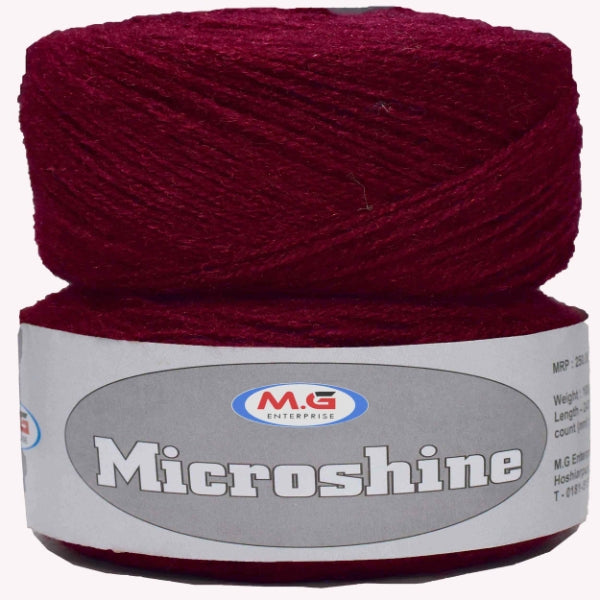 M.G ENTERPRISE Microshine Yarn 200 gms