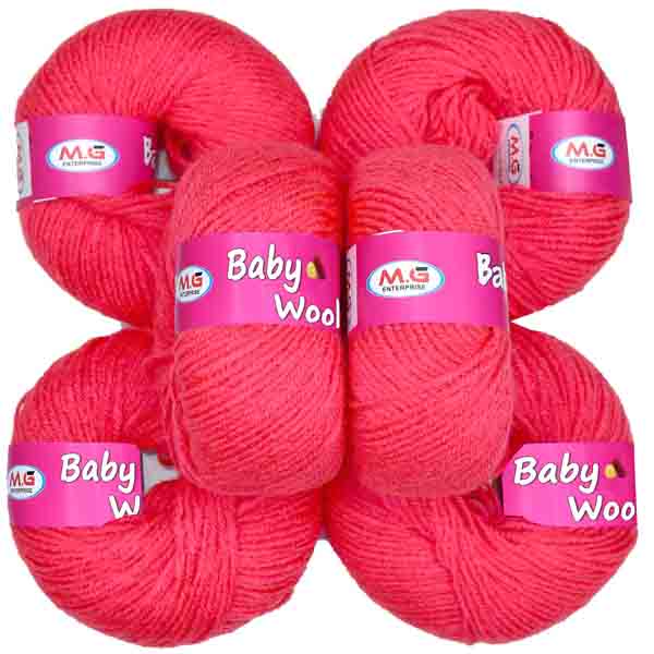 M.G. Enterprises Baby Wool Pack of 6